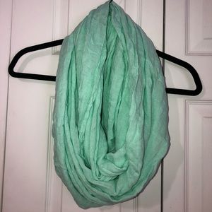 Mint / sea foam green infinity scarf